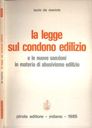 Legge sul condono edilizio - condono,